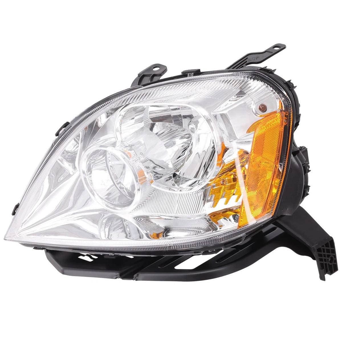 Driver Side Headlight for Ford Five Hundred (2005–2007) Halogen with Bulb