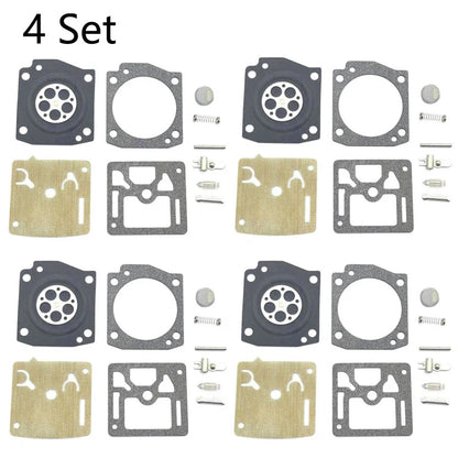 Set of 4 Carburetor Gasket Kit for Husqvarna 362 365 371 372 (RB-60)
