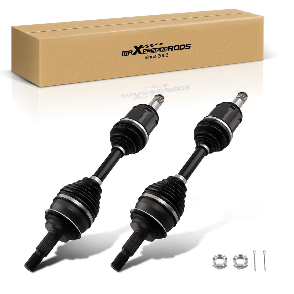Set of 2 CV Axle Assemblies for Lexus GX470 (2003–2009)