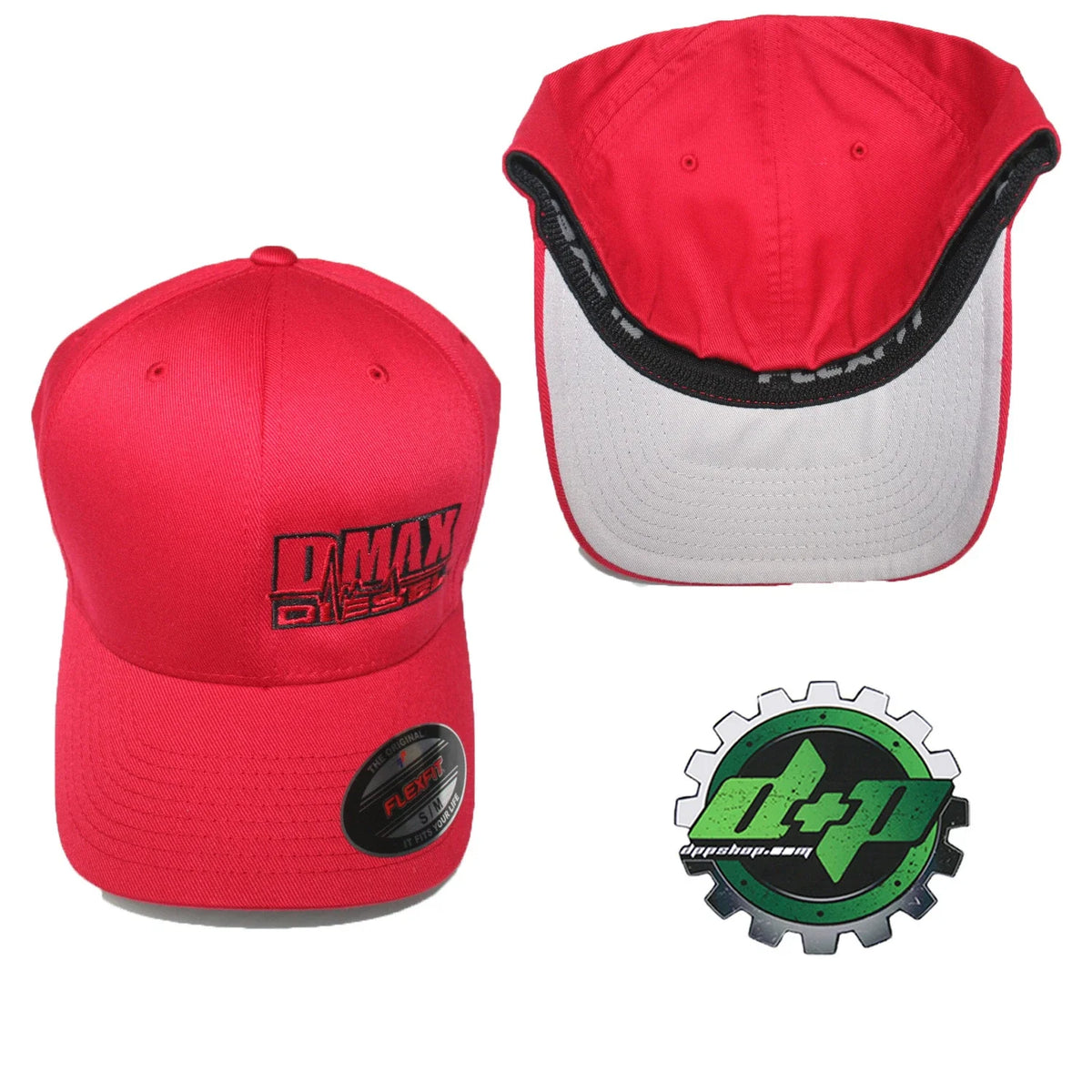 S/M DMAX Diesel Flexfit Trucker Hat for Chevy Duramax (2001–2023)