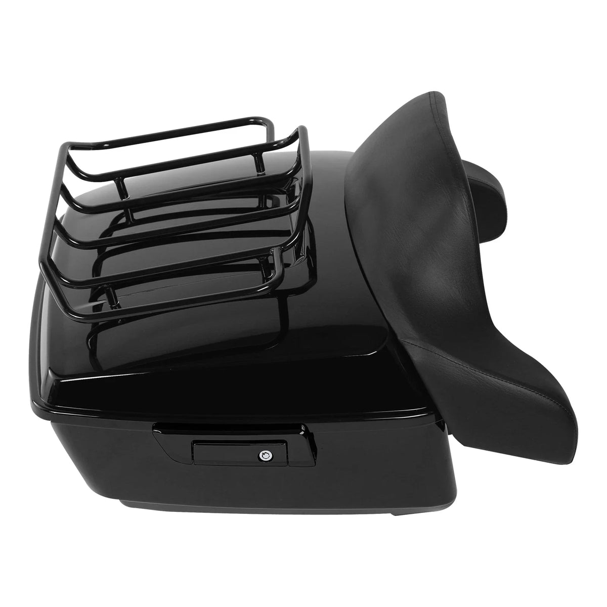 Backrest Rack Plate for Harley Touring (2009–2013) - Black Finish