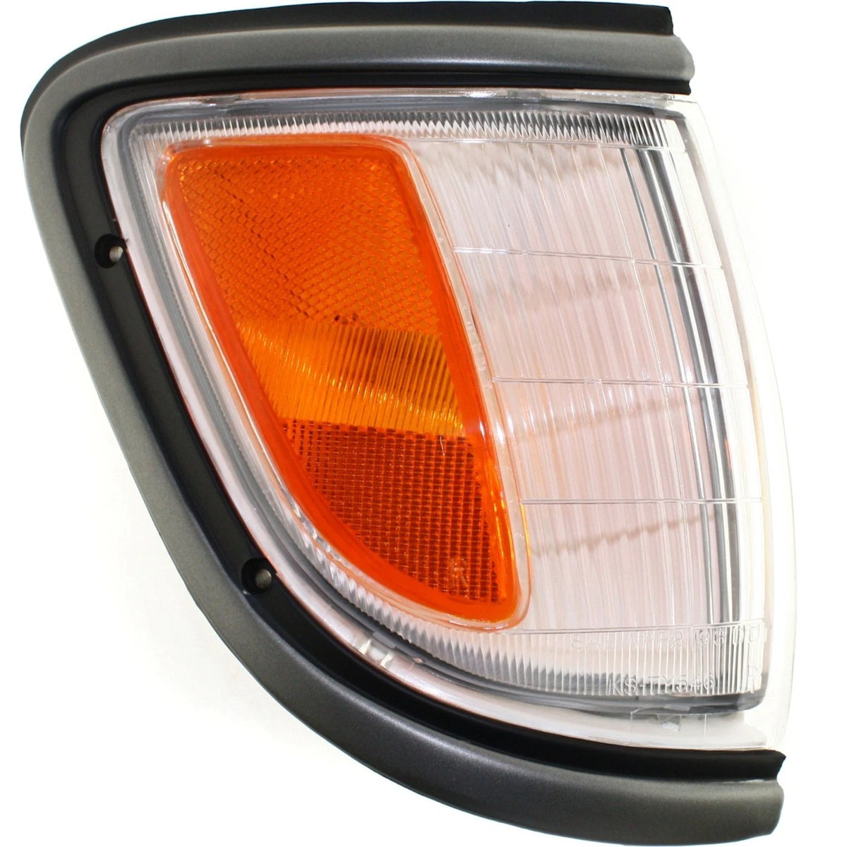 Corner Light Set for Toyota Tacoma RWD 1995–1996 (Includes Bulb, Black Trim)