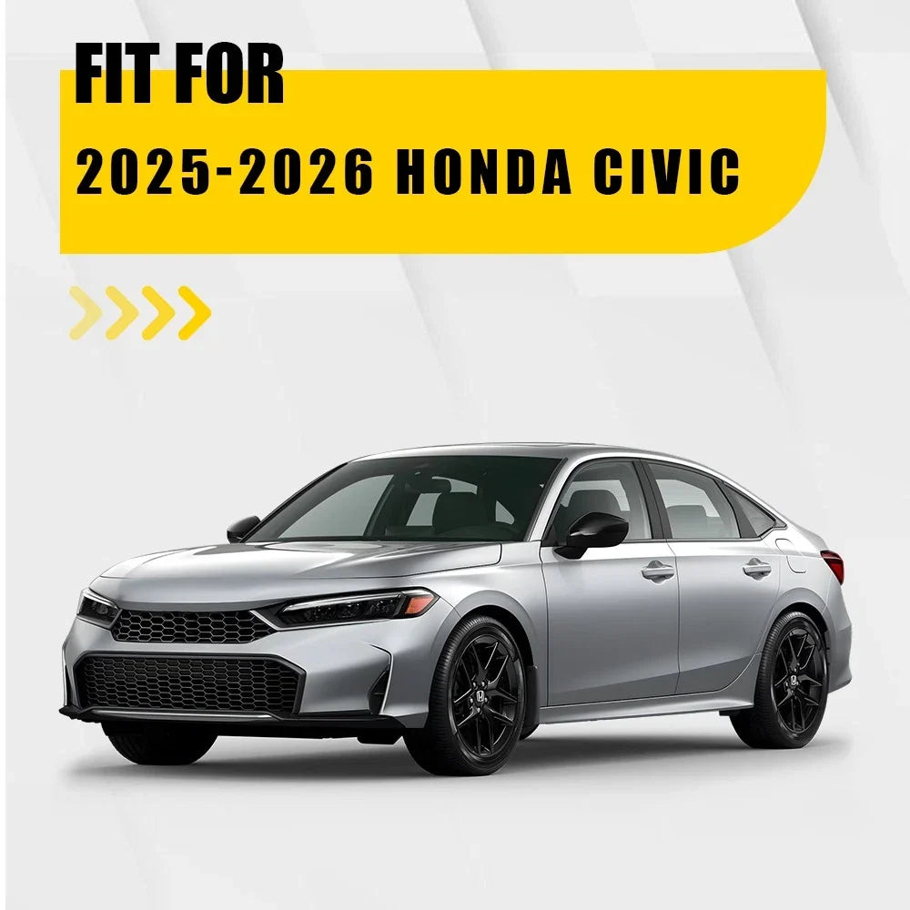 Pair Bumper Cover Air Ducts Lower Front Left+Right for Honda Civic (2025–2026)