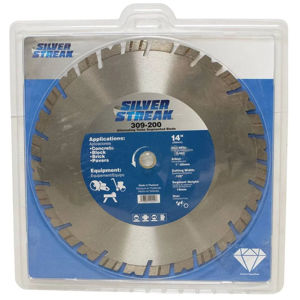 309-200 Turbo Segmented Blade for
