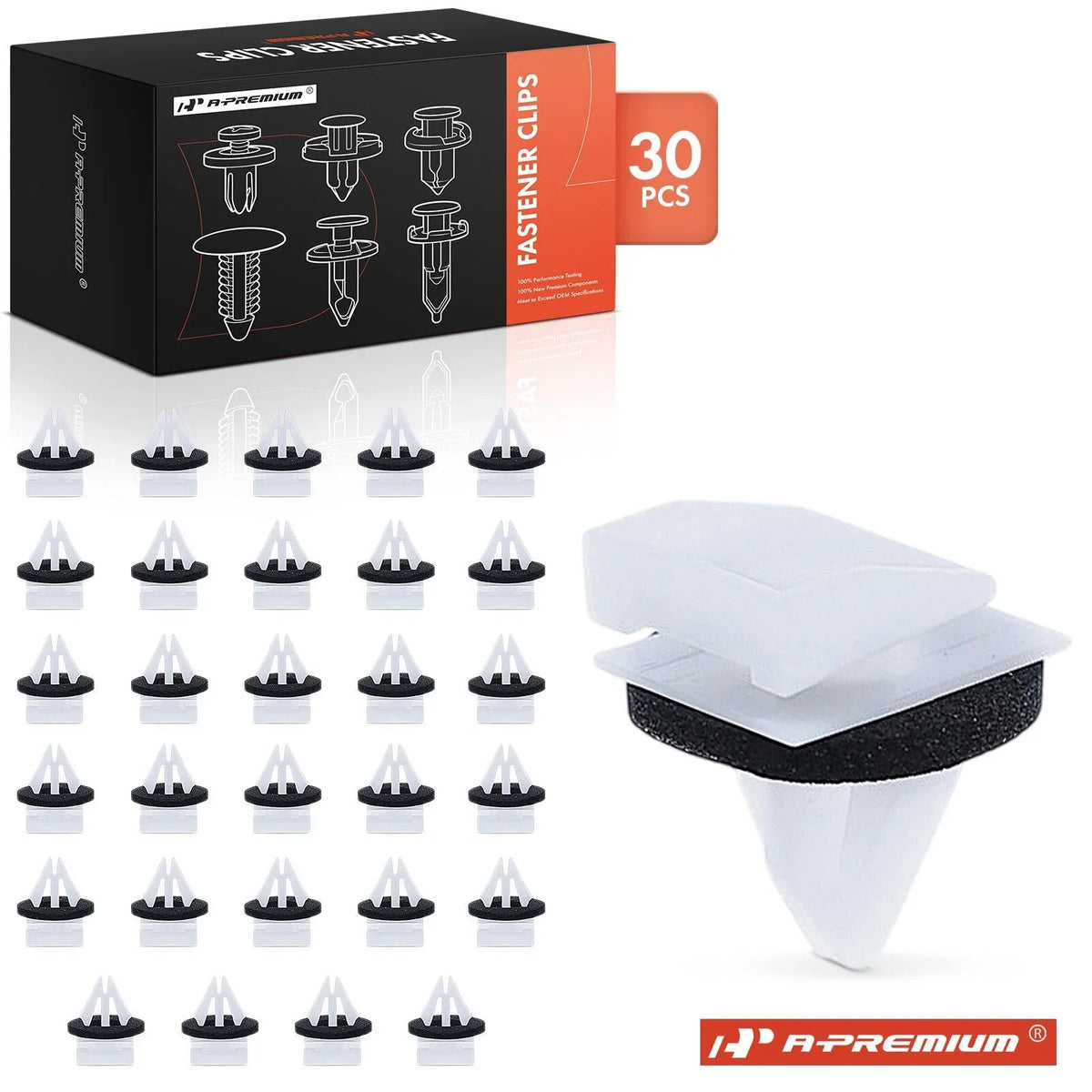 30Pcs Rocker Panel Moulding Retainer Clips for Buick Enclave