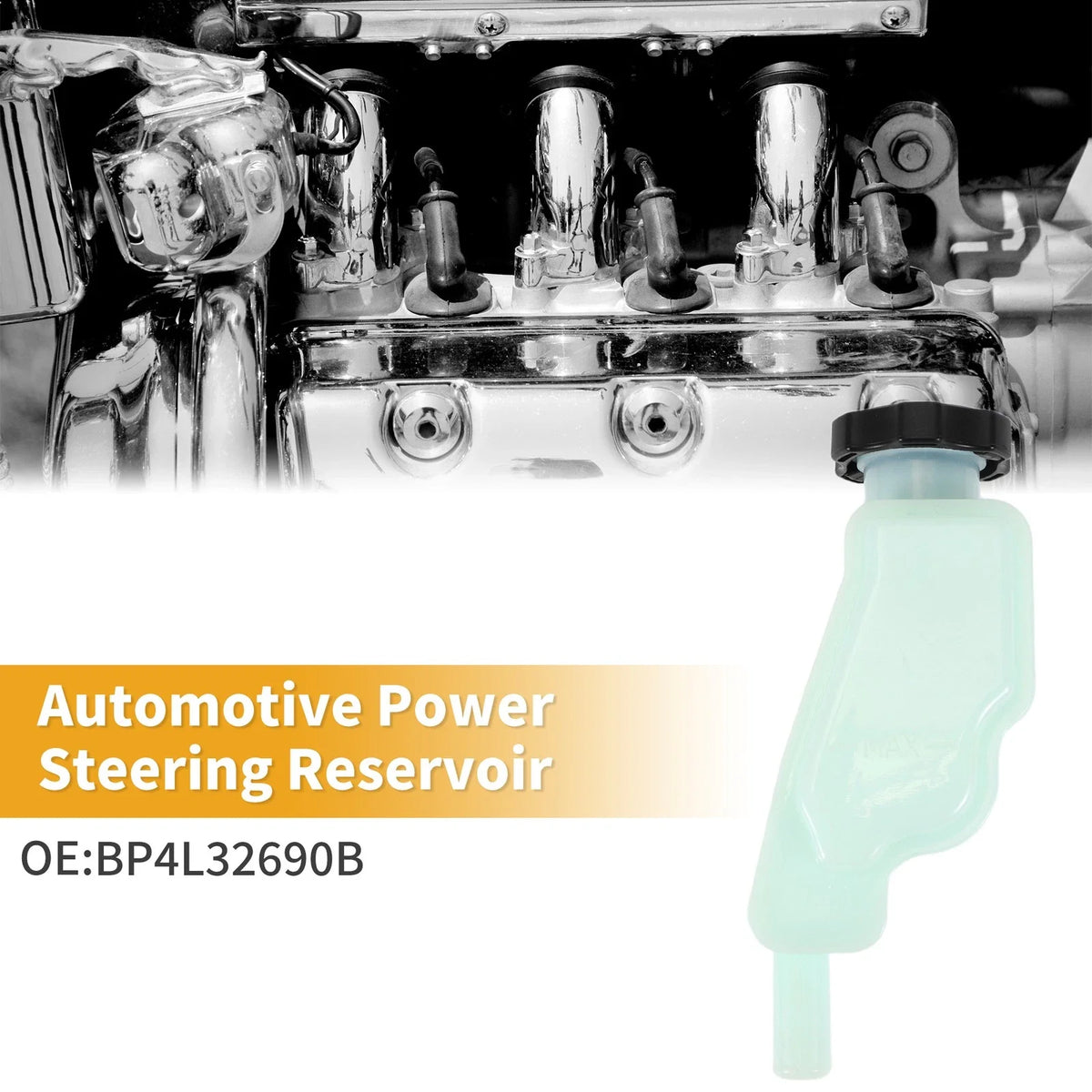 Power Steering Reservoir No.BP4L32690B for Mazda 3 (2004–2009) Plastic