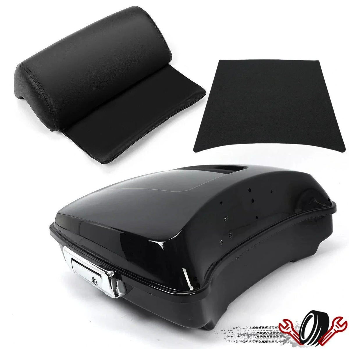 5.5" Razor Pack Trunk Backrest for Harley Touring Road King Electra Glide (2014–2026)