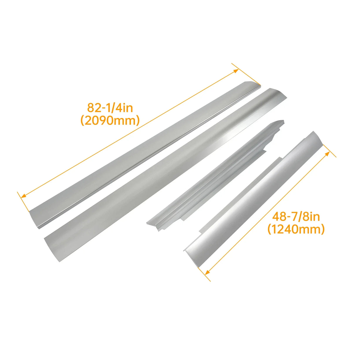 Rocker Panel Set of Left & Right for Chevy Express/GMC Savana (1996–2014)