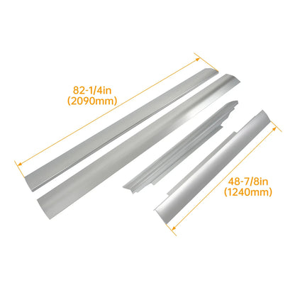 Rocker Panel Set of Left & Right for Chevy Express/GMC Savana (1996–2014)
