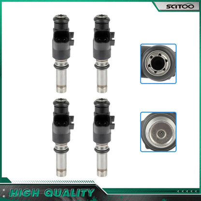 4-Pack Fuel Injectors for Chevrolet Aveo5, Pontiac G3 2009-2011