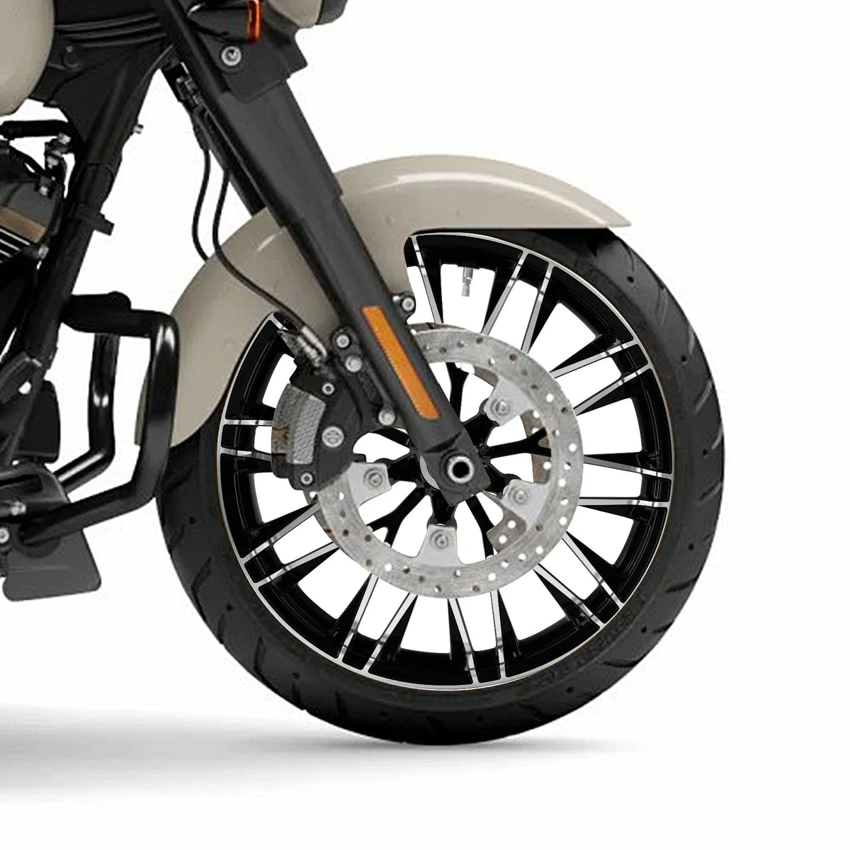 Front Wheel Rim 21" x 3.5" ABS for Harley Electra Glide 2008–2023