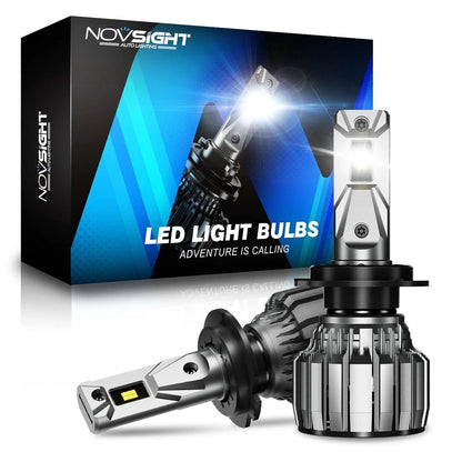 LED Headlight Bulbs H7 - 2X 6500K for Hi/Low Beam