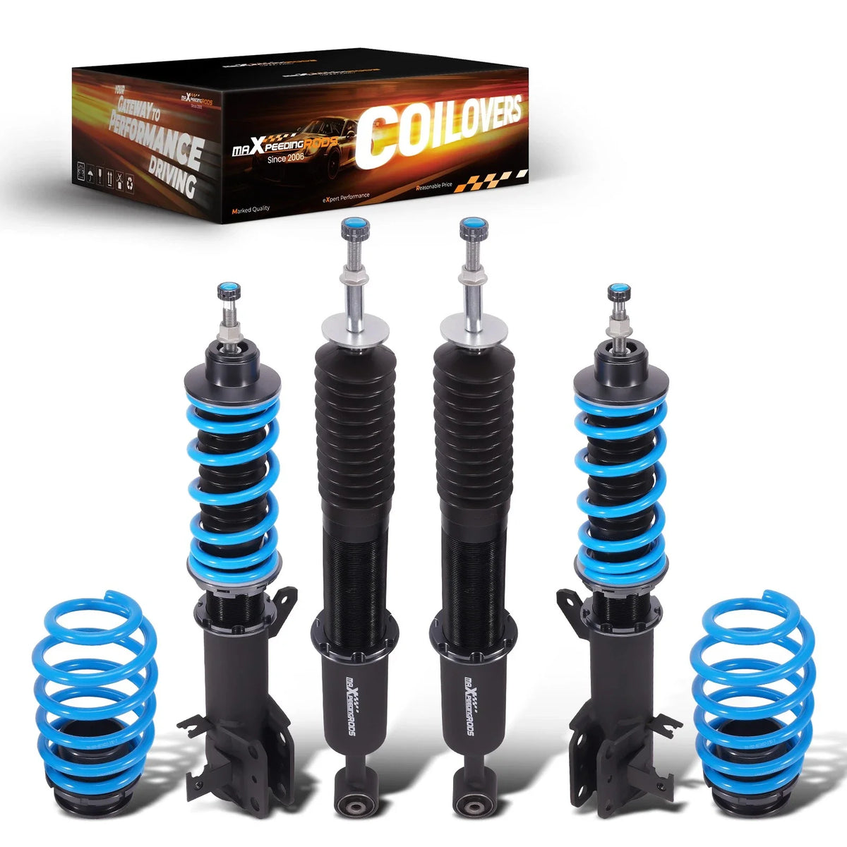 Coilover Suspension 24 Way Adjustable for Honda Fit 2009-2014