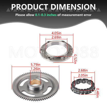 Gasket for Starter Clutch Idler Gear - Kawasaki Brute Force 650 2005-2013