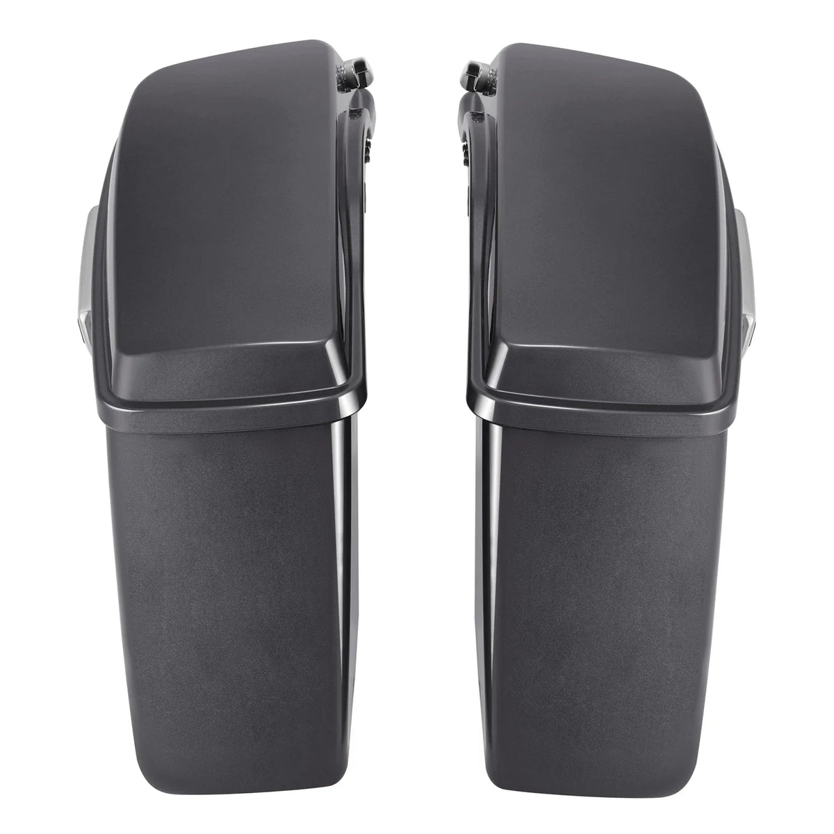 Hard Saddlebags in Gauntlet Gray Metallic for 2014-2024 Harley Road Glide