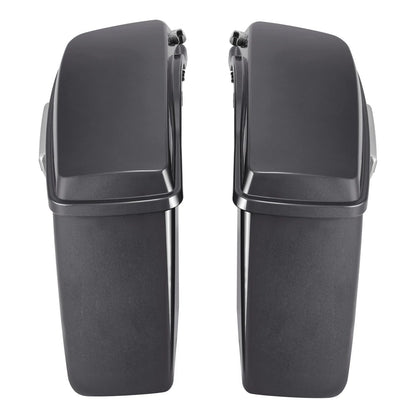 Hard Saddlebags in Gauntlet Gray Metallic for 2014-2024 Harley Road Glide