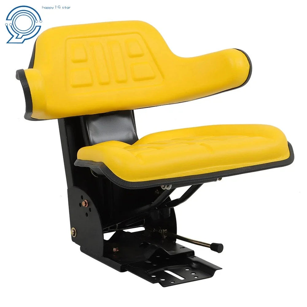 Yellow Suspension Seat for John Deere 2040, 2530, 2550, 2555, 2630, 2020, 2030 (1970–1990)