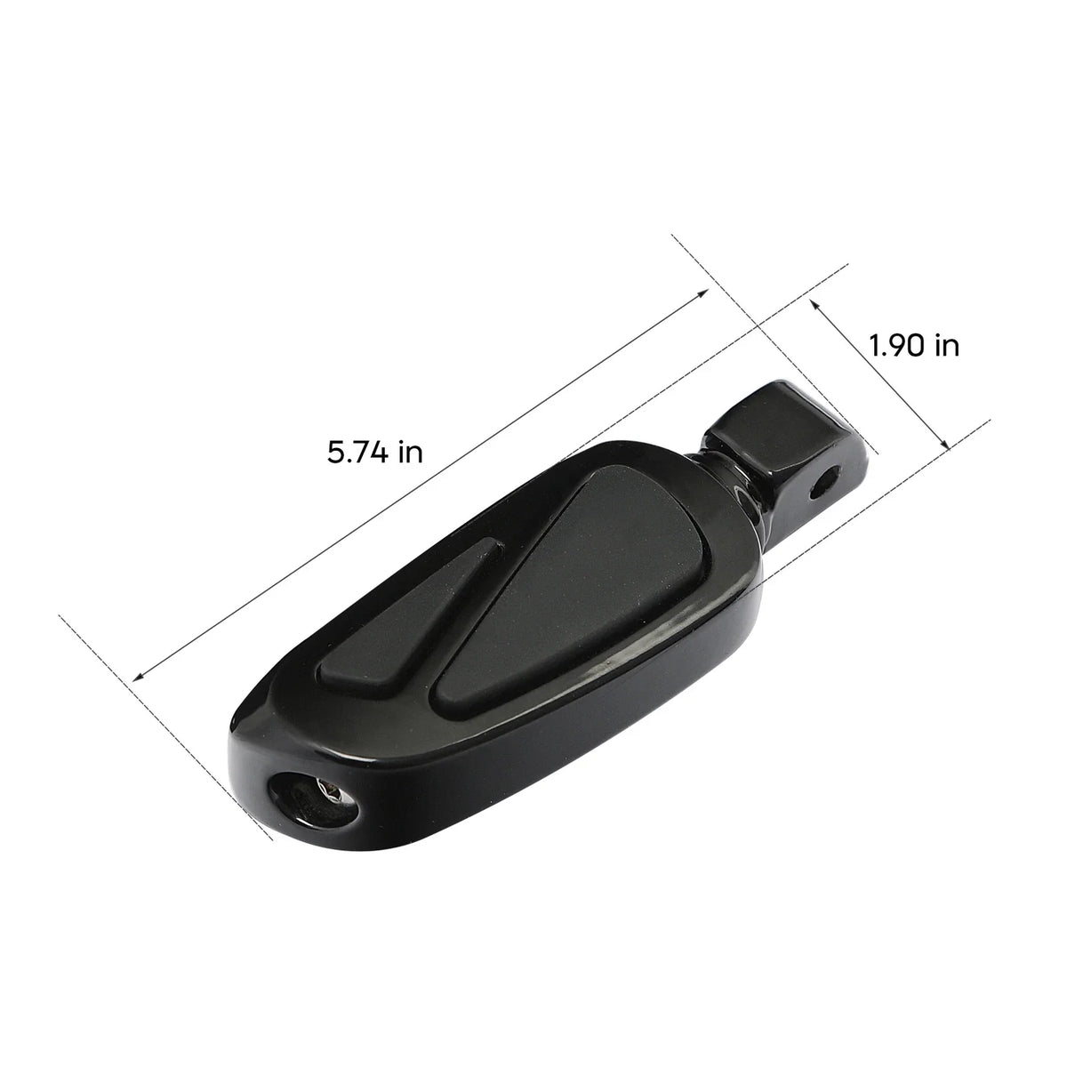 Rear Passenger Footrest Pegs for Softail FLSB Sport Glide 2018-2025