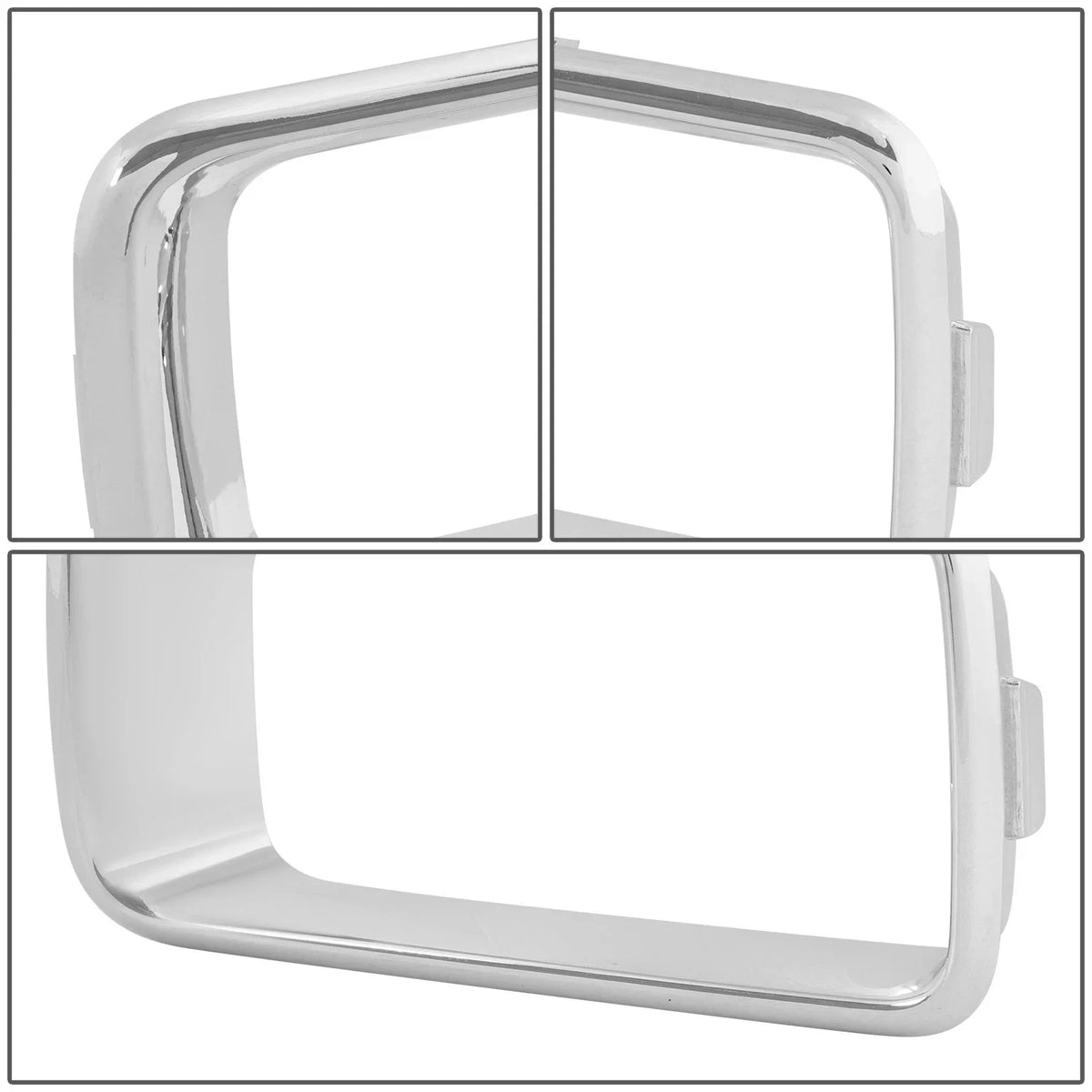 Front Grille Trim Moulding Insert Chrome for Jeep Compass (2011–2017)