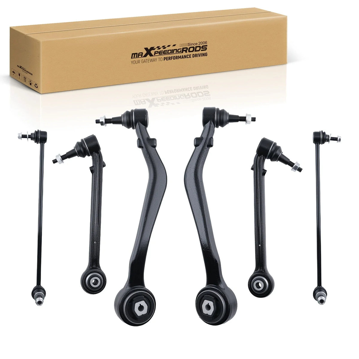 Set of 6 Front Lower Control Arm Ball Joints for Chevrolet Camaro (2010–2015)