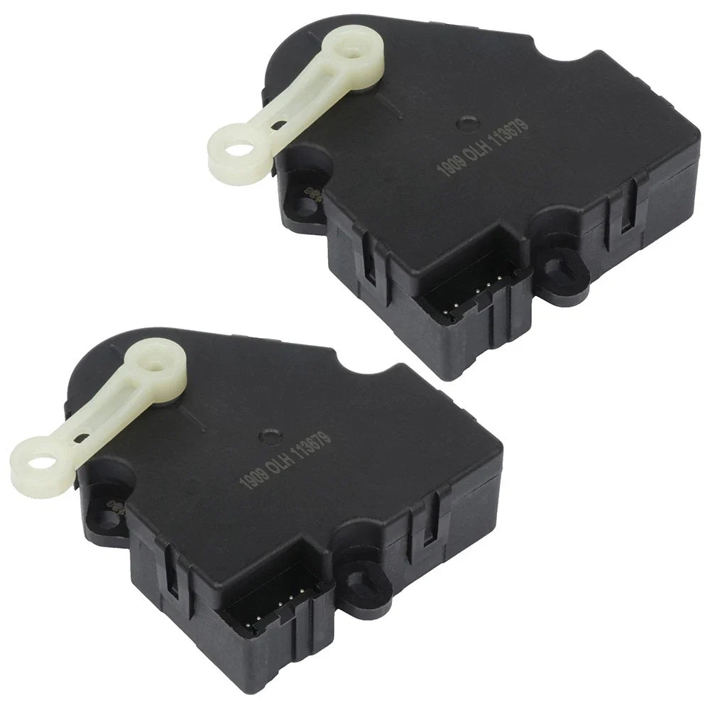 2Pcs Air Blend Door Actuator for Cadillac DeVille, Eldorado (1996–2002)