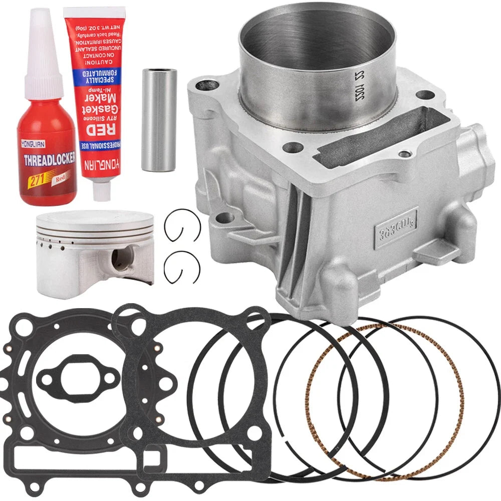 Top End Kit 84.5mm Cylinder Piston for HiSUN 400 HS YS MASSIMO MSU BENNCHE