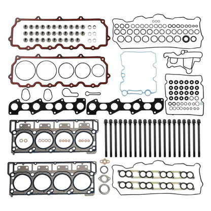Cylinder Head Gasket Set & Head Stud for 6.0L Diesel Ford Powerstroke (03-10)