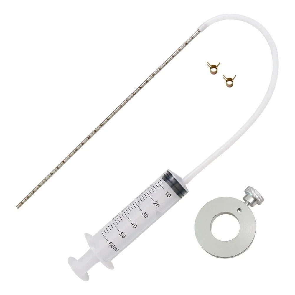 Stainless Steel Fork Oil Tool Kit for Motorcycles (60ml Dispenser)