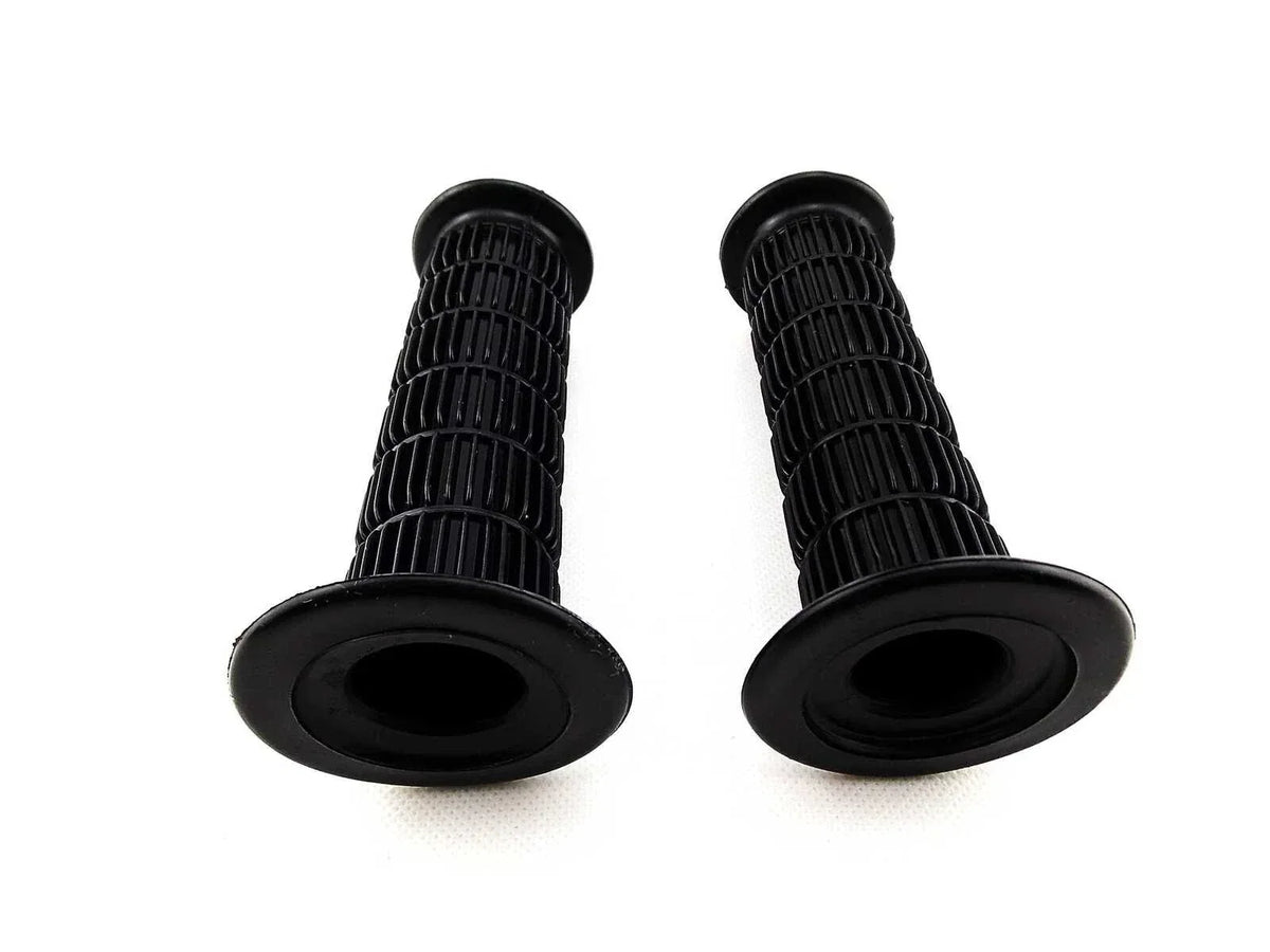 Waffle Handlebar Grips Set for Yamaha JBS Vintage Classic Style