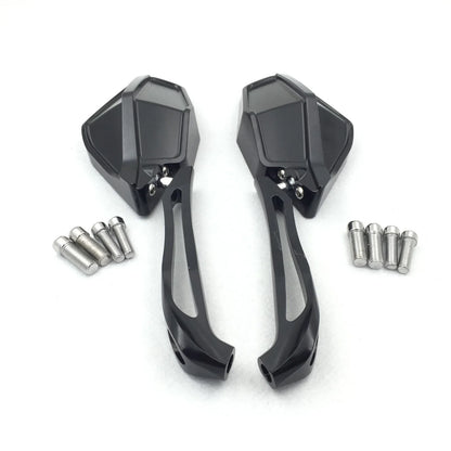 Heavy Black CNC Side Mirrors with LED for Toyota Hilux N70