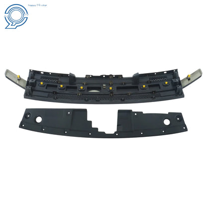 Front Upper Grille in Gloss Black for Ford Flex (2013-2019)