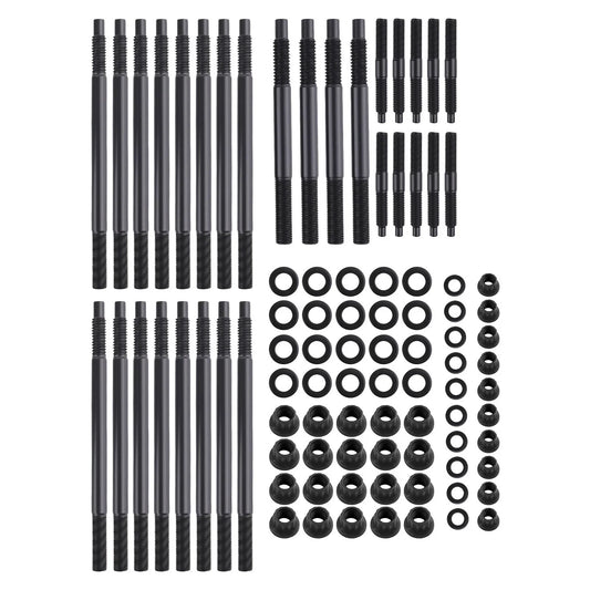 Engine Head Stud Kit for Chevy Camaro Pontiac (1998–2002) Black Oxide
