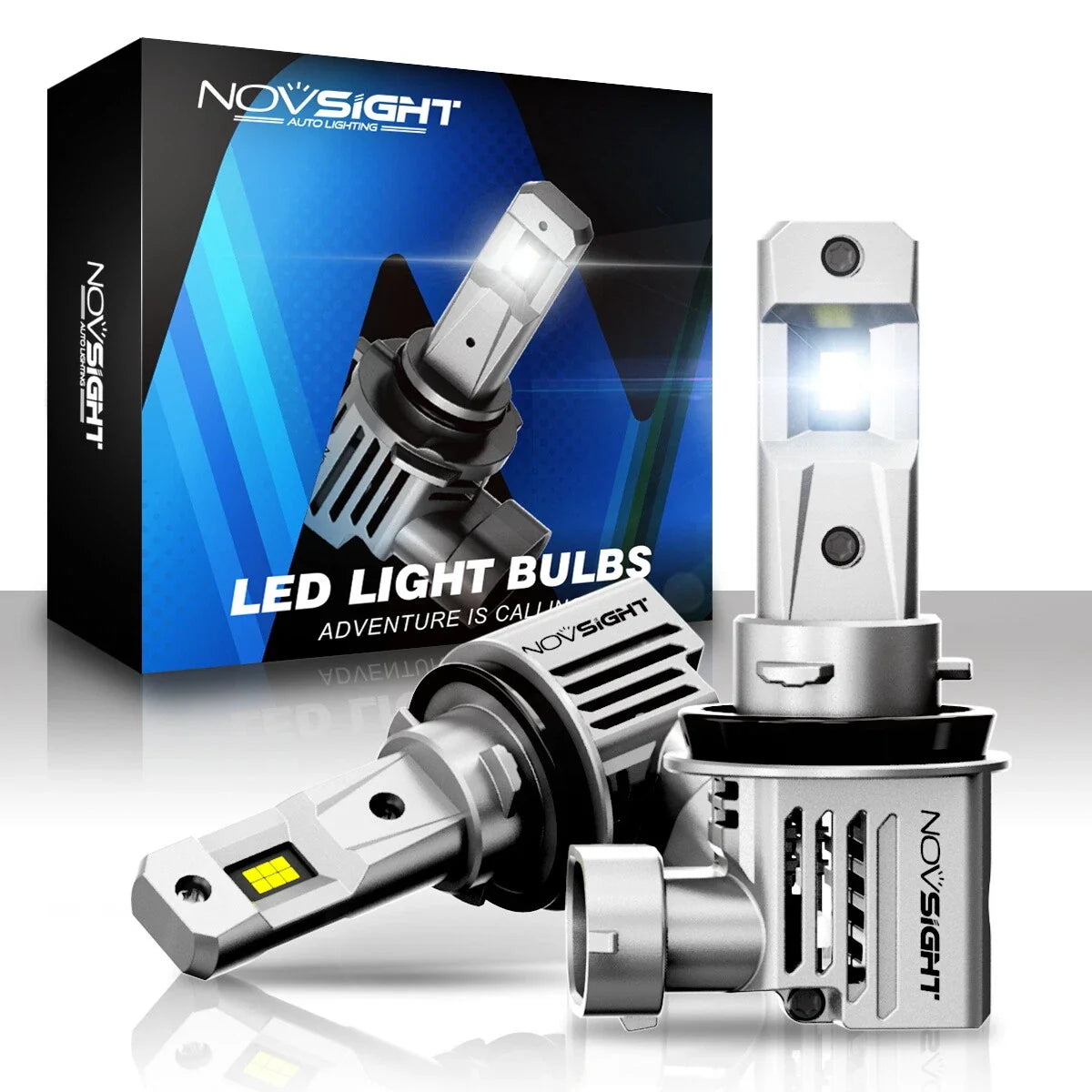LED Headlight Bulbs Kit H11 for High Low Beam - 80W 18000LM