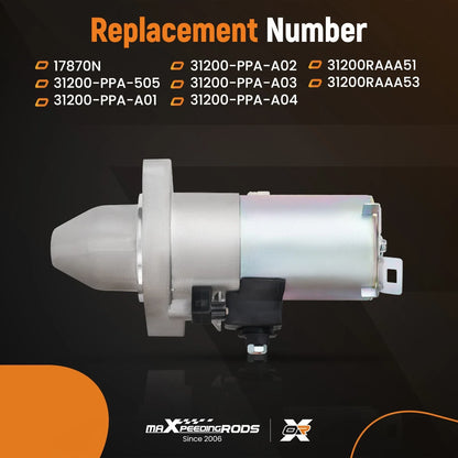 Starter Motor for Honda Accord 2003-2005 & Acura TSX 2.4L