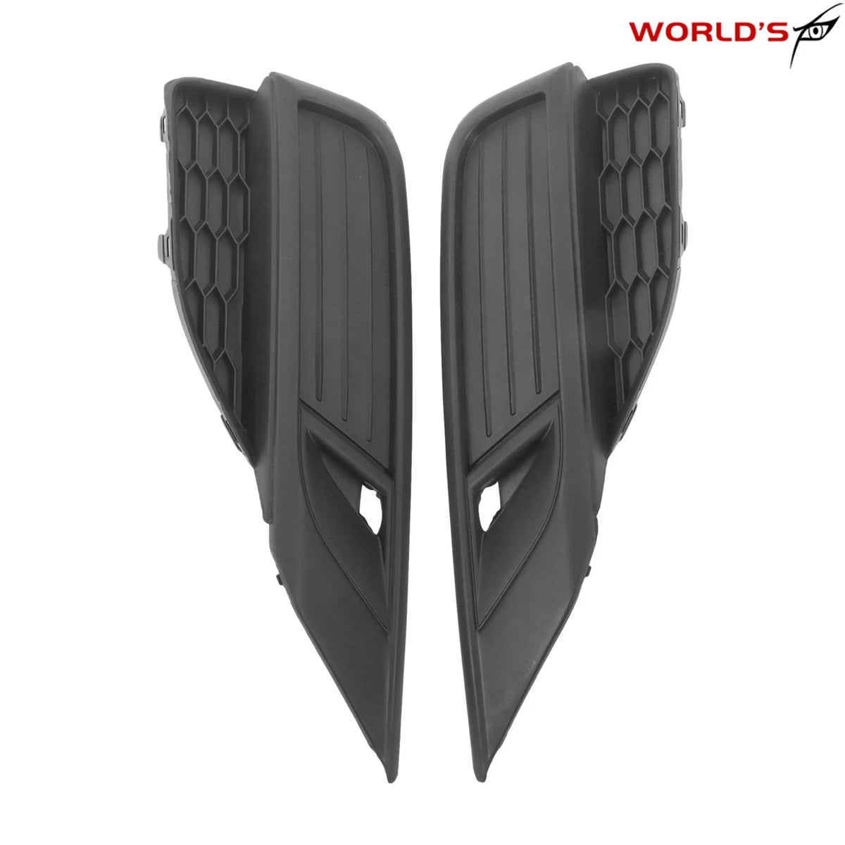 Pair Front Bumper Fog Light Trim Grille for Honda CR-V (2015–2016)