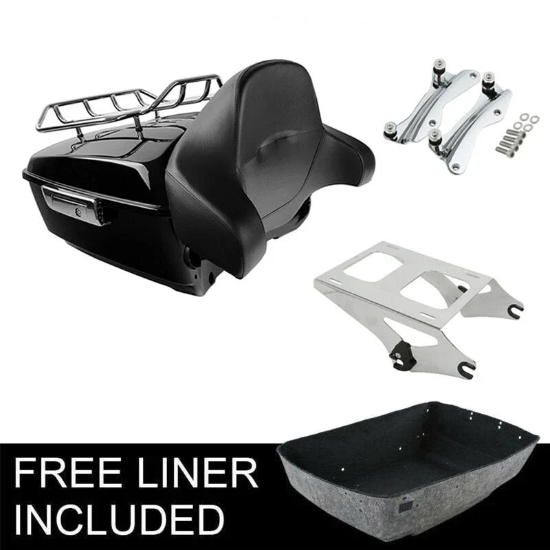 Trunk Rack Backrest Mount for Harley Touring (2014-2026)