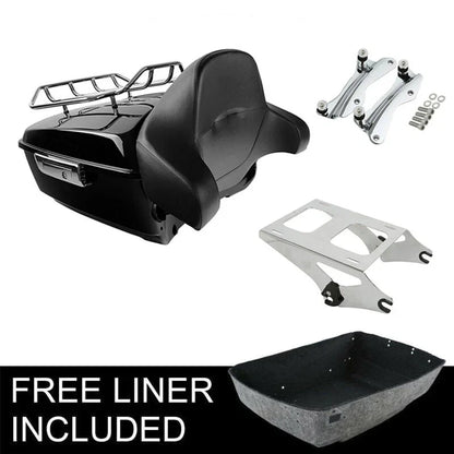 Trunk Rack Backrest Mount for Harley Touring (2014-2026)