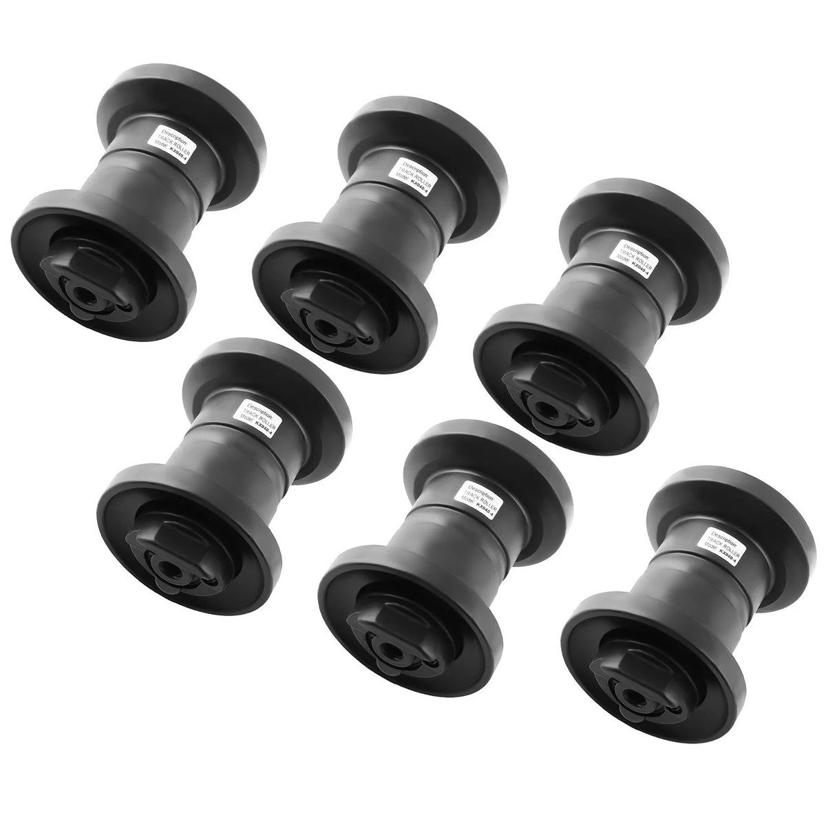 6 Bottom Rollers for Kubota KX121-3 (2005–2015) Mini Excavator