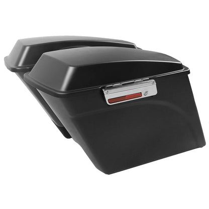 5" Stretched Extended Hard Saddle Bags for Harley Softail (1984–2017)