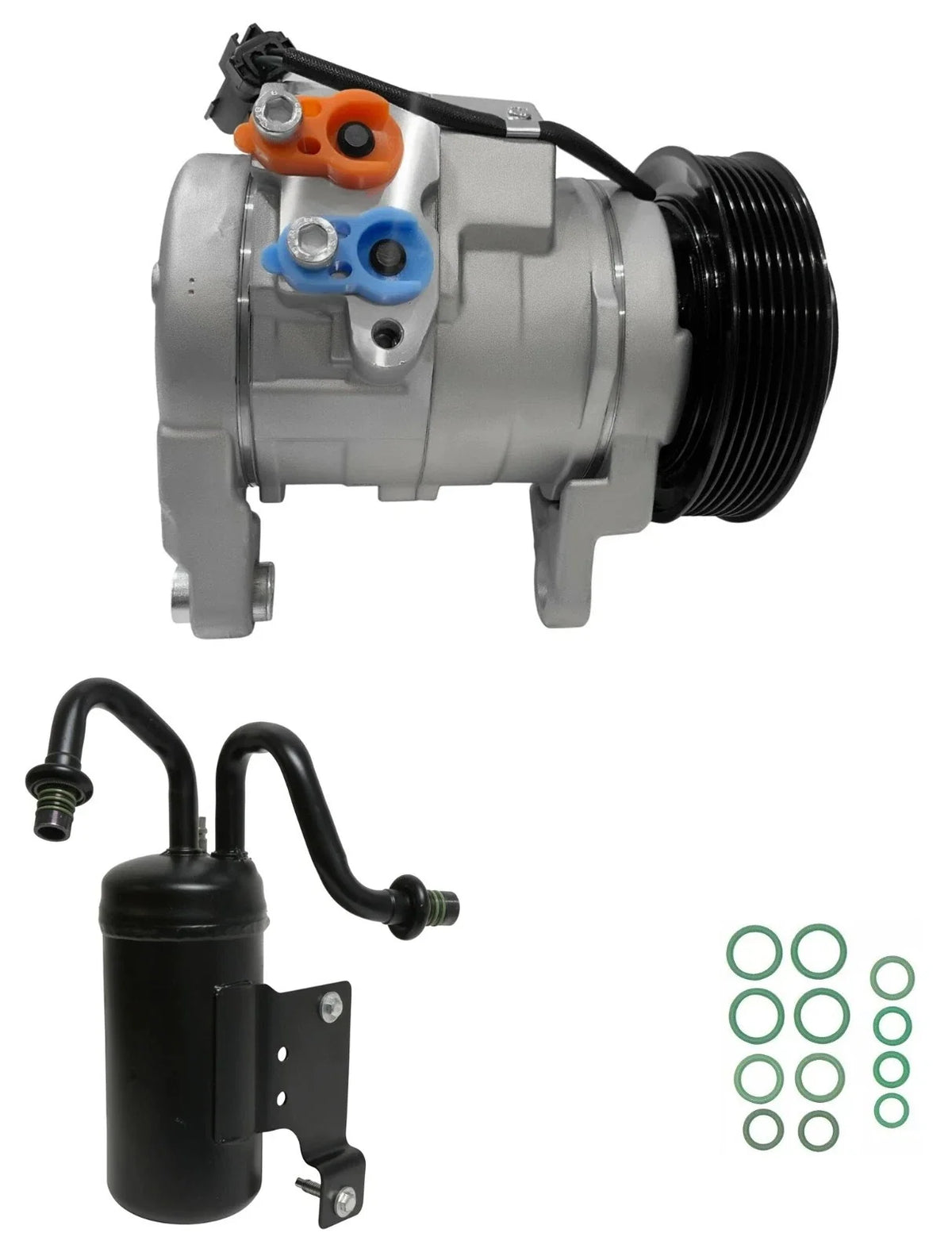 AC Compressor Kit Replacement for Dodge Ram 3500 5.7L V8 (2003–2004)