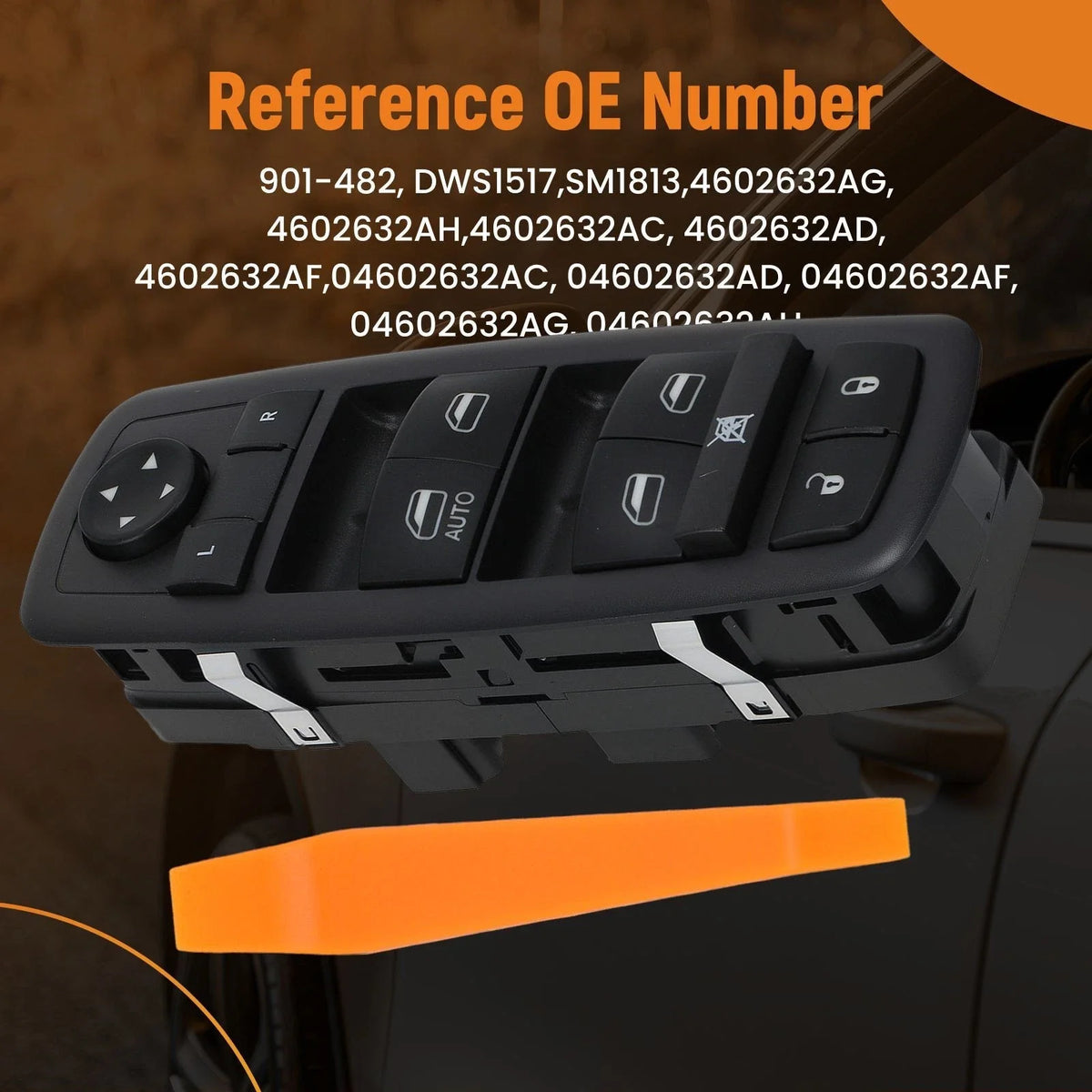 Master Window Switch for Driver Side Dodge Journey 2009-2010