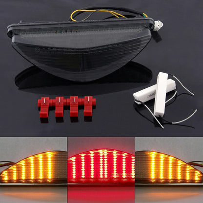LED Taillight with Built-In Turn Signals for Yamaha XV1900 Raider 2008-2019