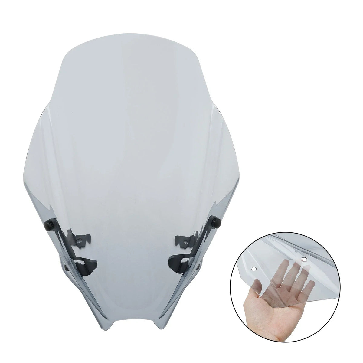 2023-2024 Suzuki GSX-8S Windshield WindScreen in Gray