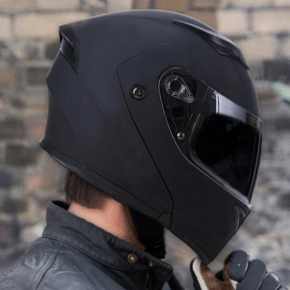 Full Face Flip Up Motorcycle Helmet for ATV (Size M-2XL)
