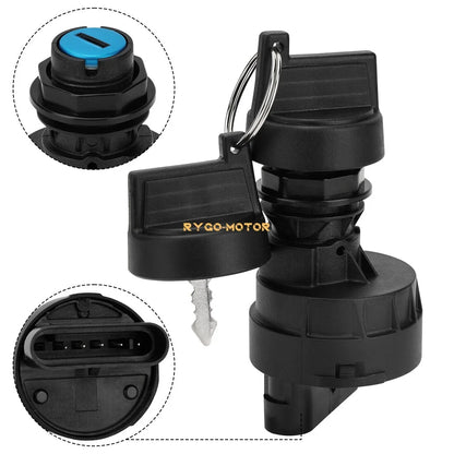 Ignition Key Switch 4 Position 5 Pin for Polaris Ranger XP 1000 (2022–2024)