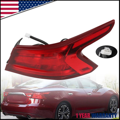 Right Side Tail Light Assembly for Nissan Maxima (2016-2018)