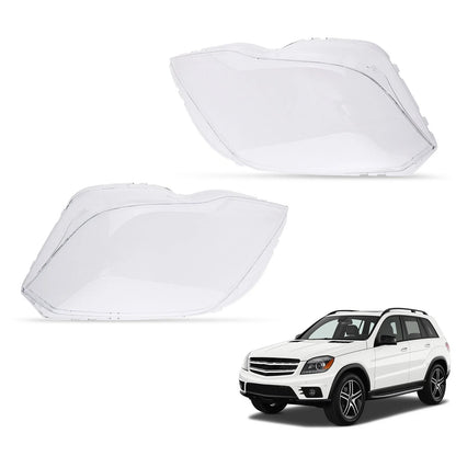 Headlight Lens Shell Cover for Mercedes-Benz GLK300 GLK350 (2013-2015)