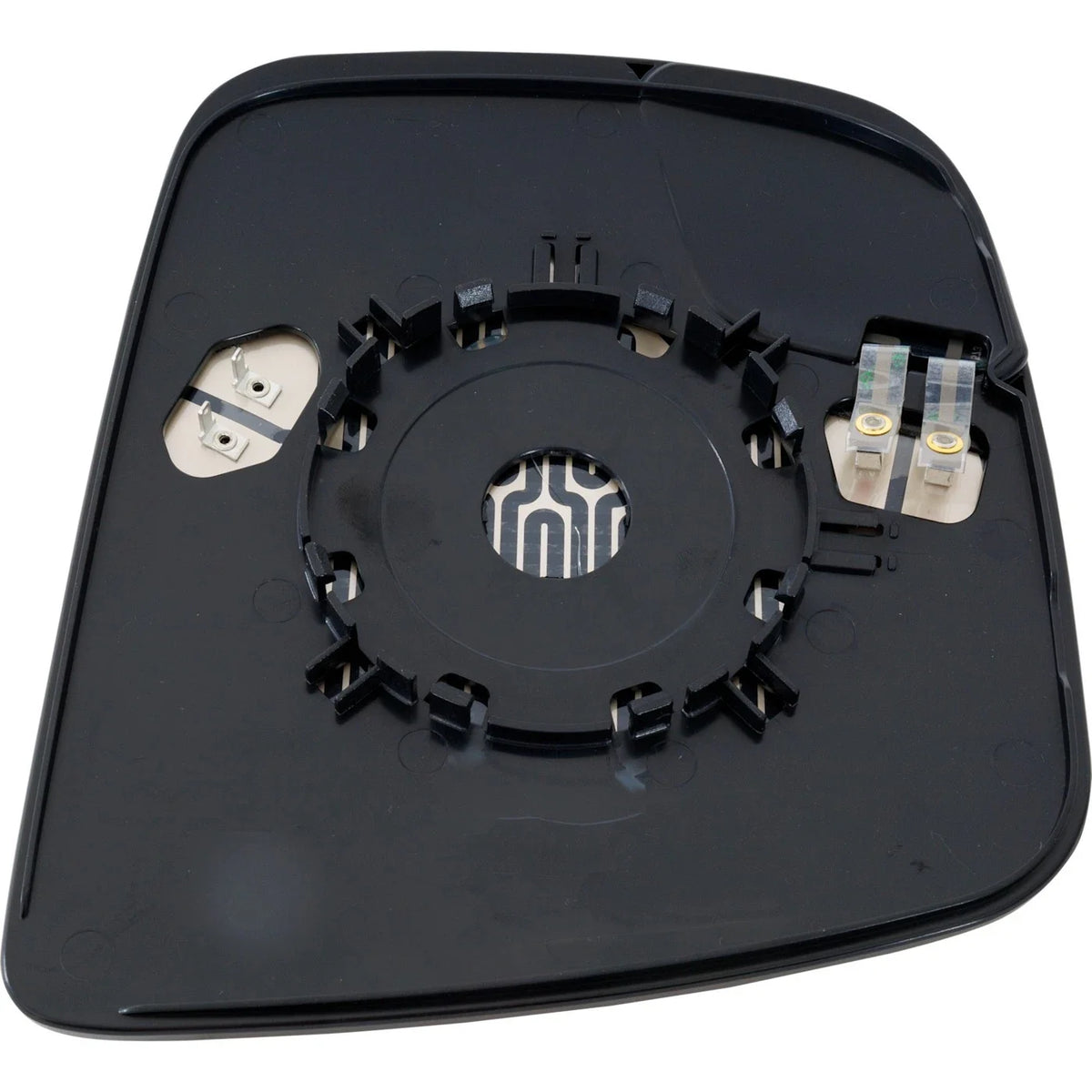 Left Heated Mirror Glass with Backing Plate for NV200 (2013-2017)