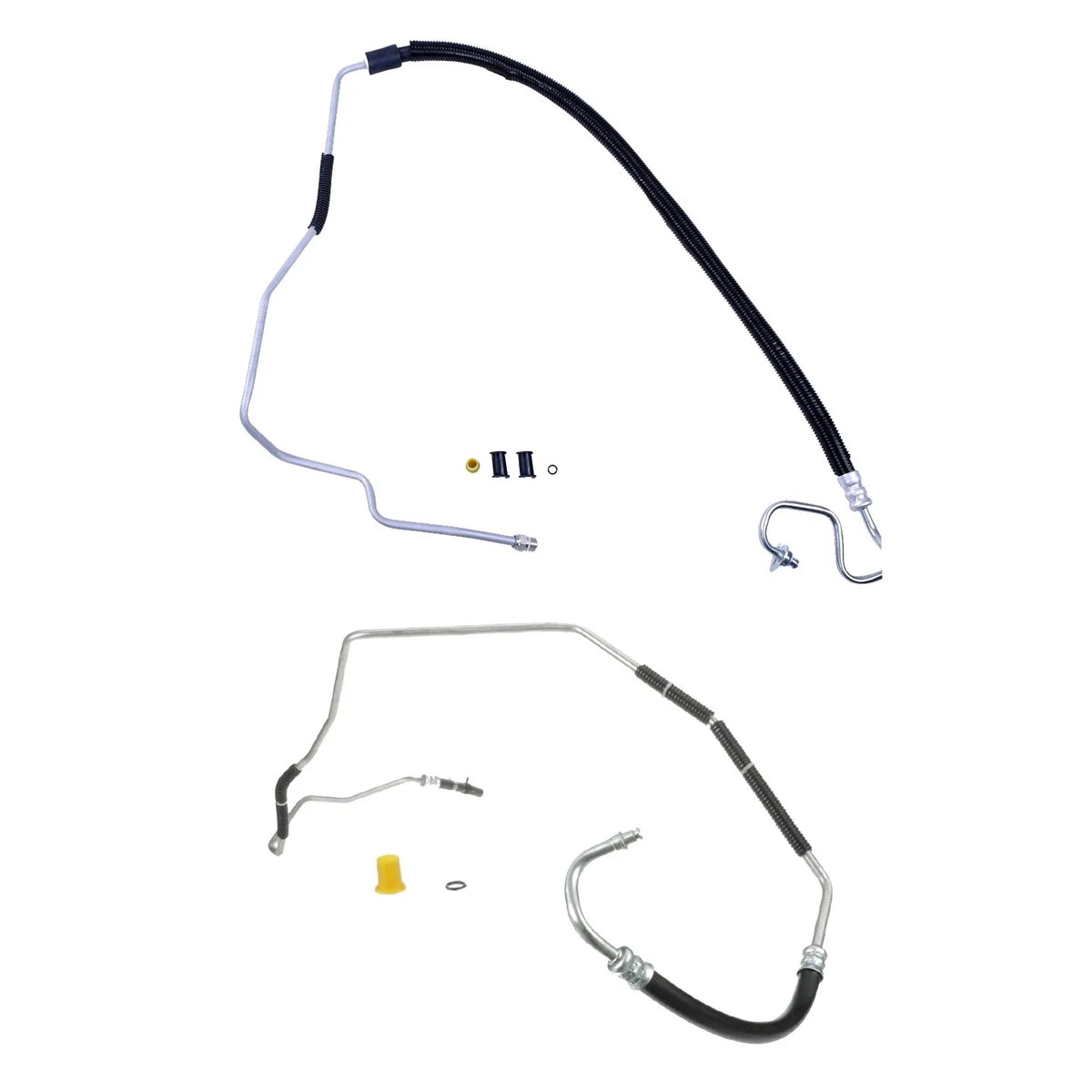 Sunsong Power Steering Pressure & Return Line Hose Kit for Ford Focus (2000–2007)