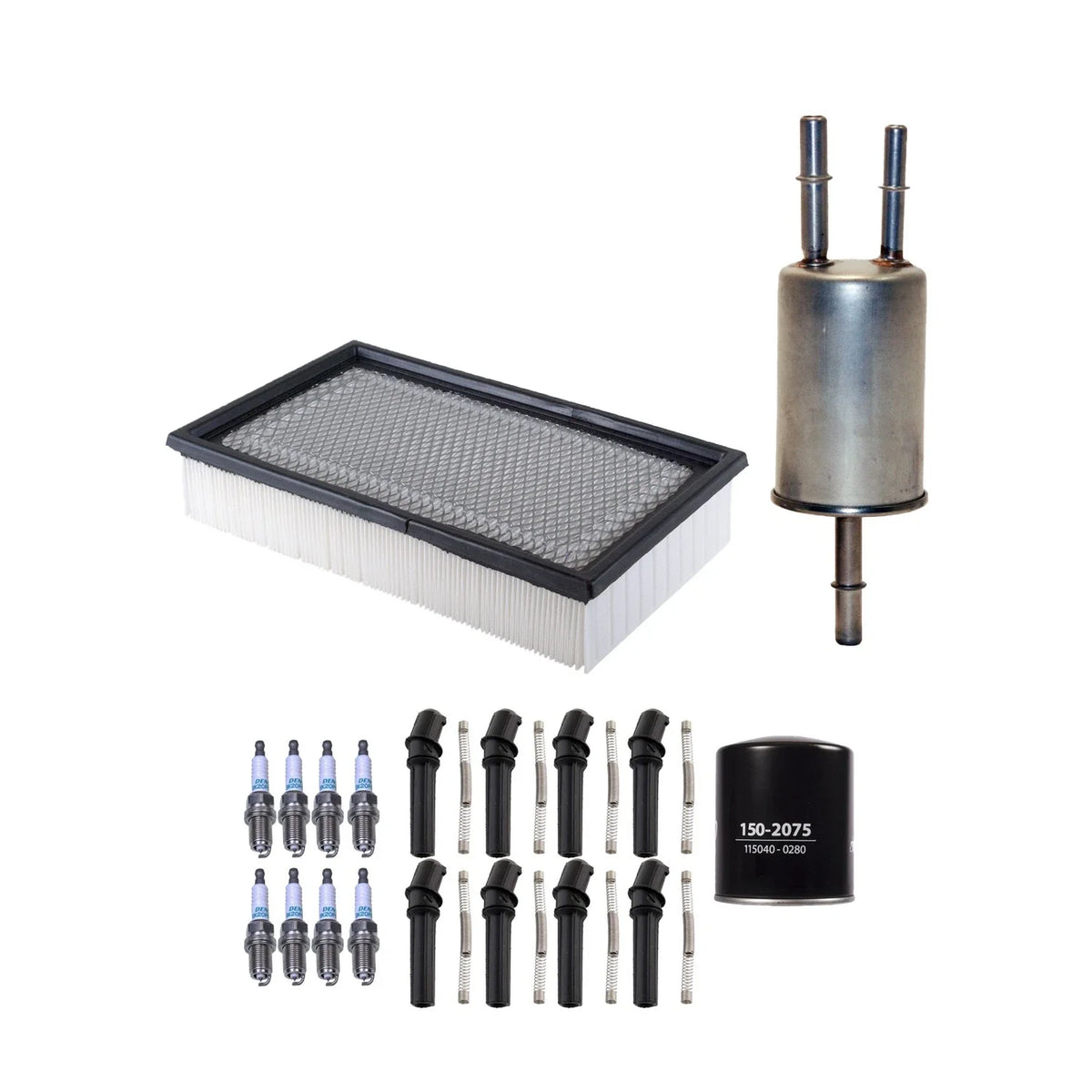 Tune Up Kit with 8 NGK Spark Plugs & Boots for Ford Explorer 2002